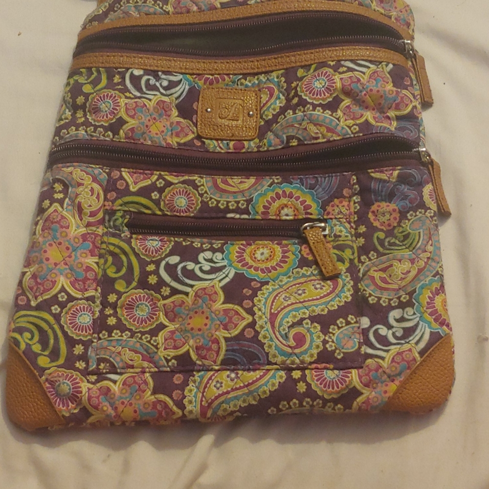 Stone Mountain Floral Crossbody